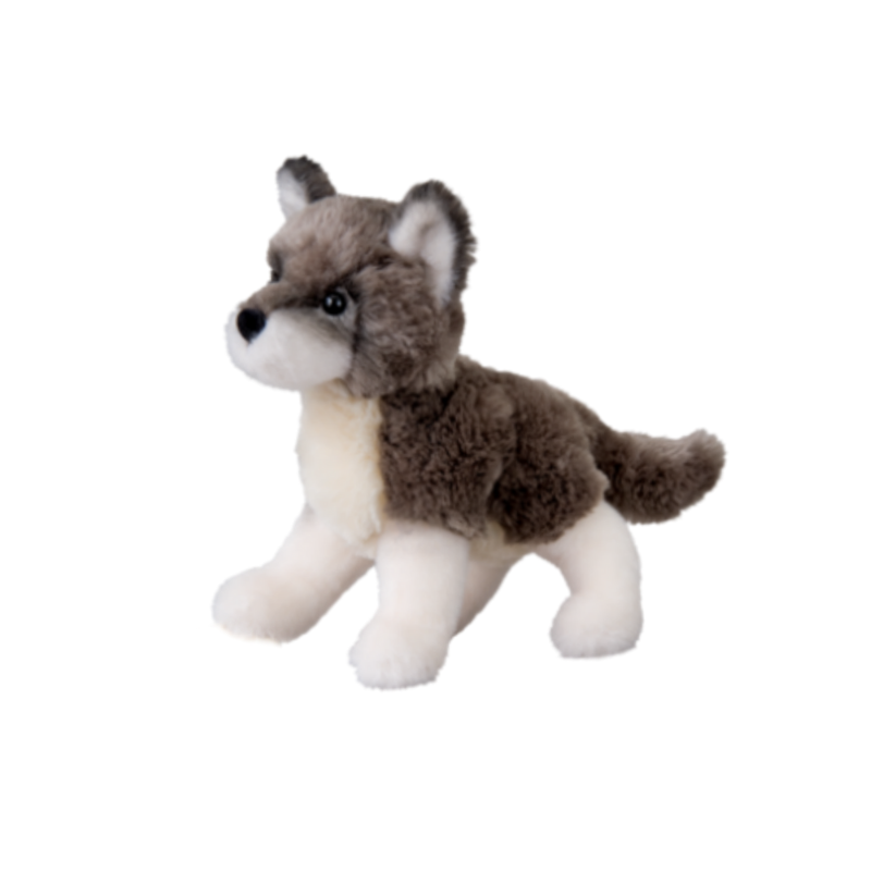 Gray Wolf Plush 7.5"
