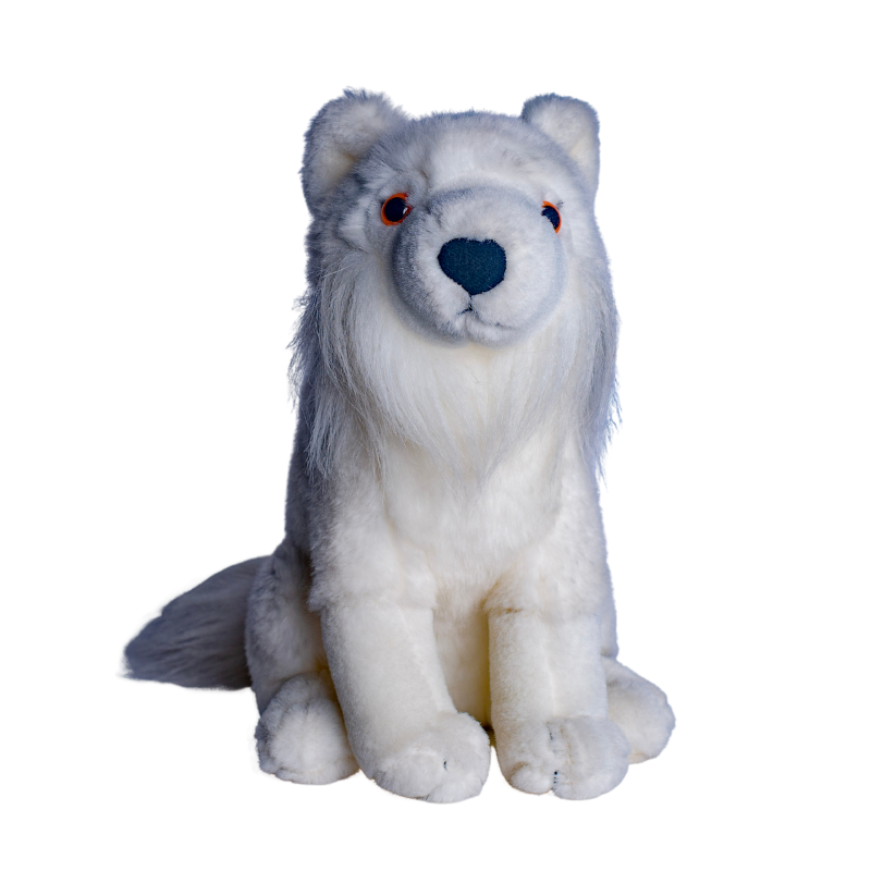 White top wolf teddy