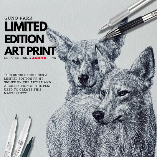 Limited Edition Signed Print & Pen Bundle