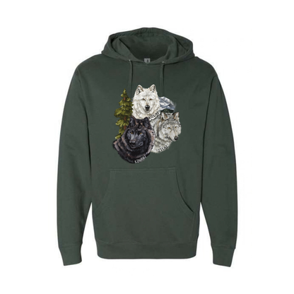 I Stand With Wolves Ambassador Hooded Sweatshirt: Pre Order