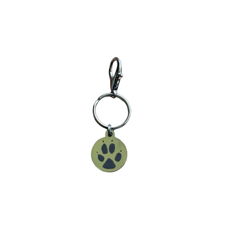 Paw Print Zipper Pull