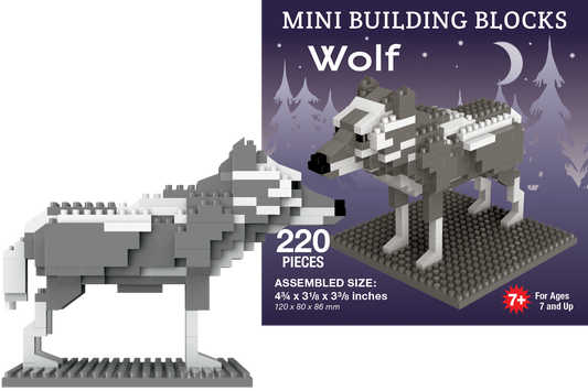 Wolf Mini Building Blocks