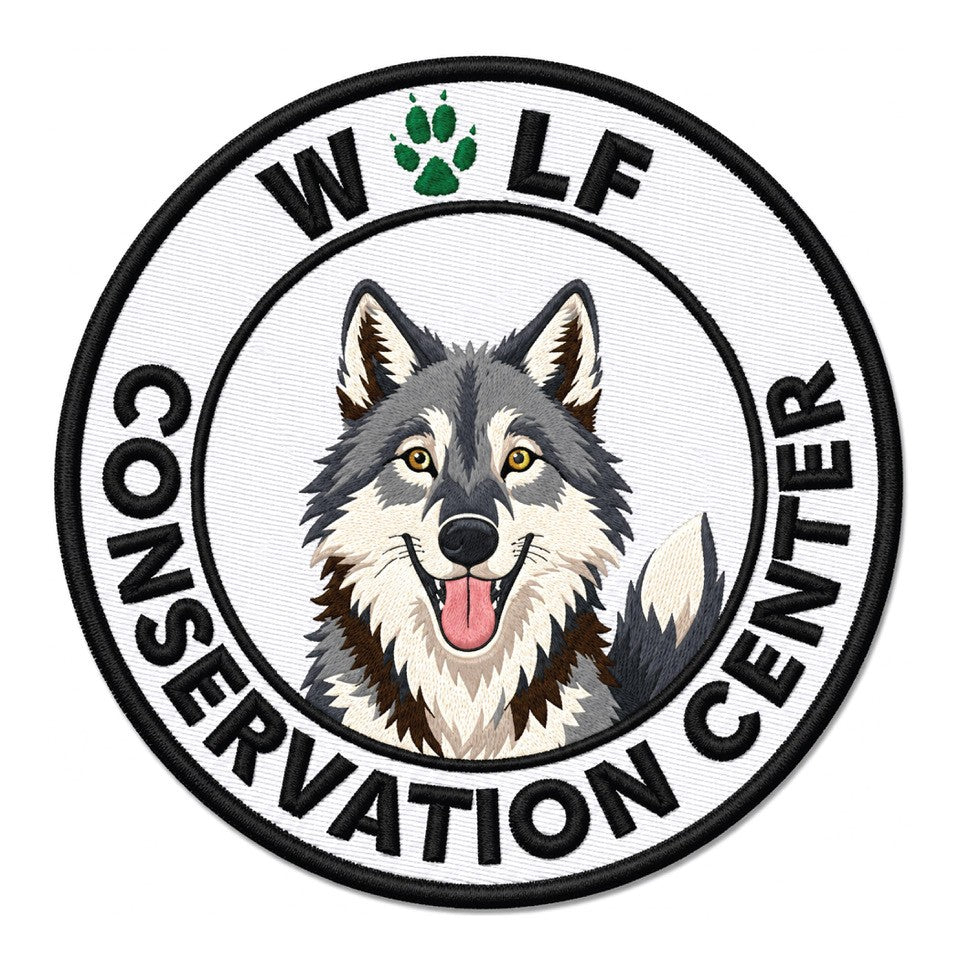 Wolf Conservation Center Embroidered Patch