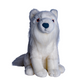 White Arctic Wolf Plush 12"