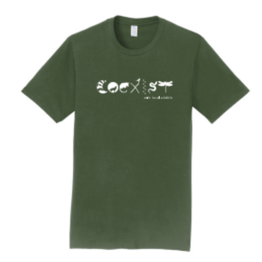 "Coexist" T-shirt Olive