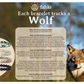 Fahlo Red Wolf Glow In the Dark Bracelet Limited Edition