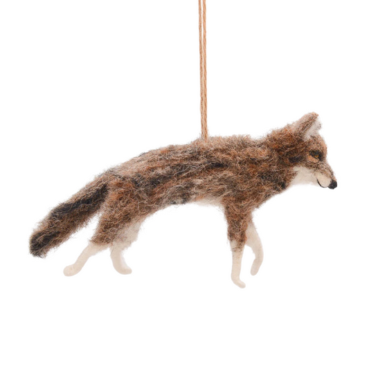 Red Wolf Ornament