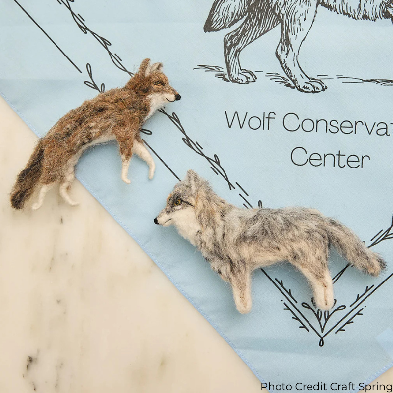 Mexican Gray Wolf Ornament