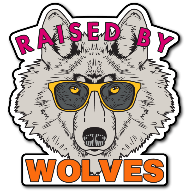 Raised By Wolves Pin