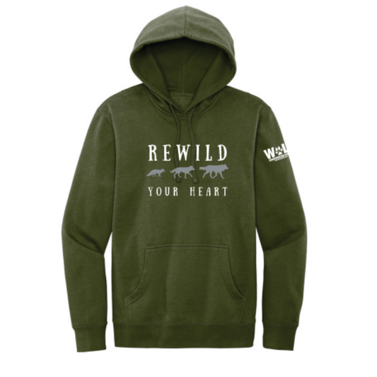 "Rewild Your Heart" Hooded Sweatshirt