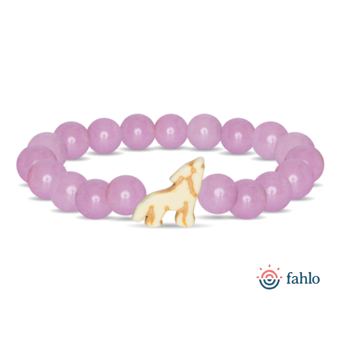 Fahlo Red Wolf Glow In the Dark Bracelet Limited Edition